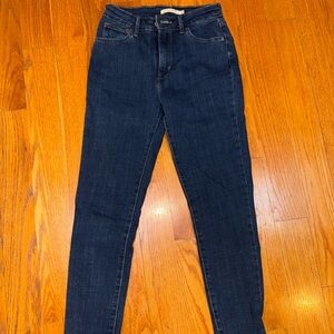 Levi jeans Dark Blue Women’s Skinny Jeans